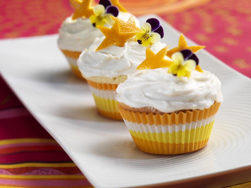Triple Citrus Cupcakes